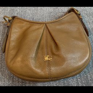 Burberry camel crossbody handbag